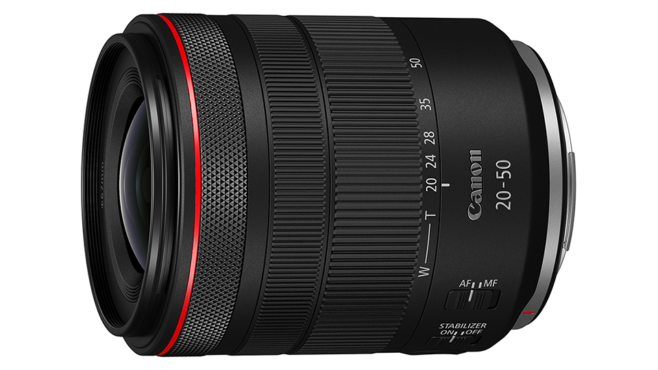 F4通しのパワーズームレンズ「キヤノン RF20-50mm F4 L IS USM PZ」を