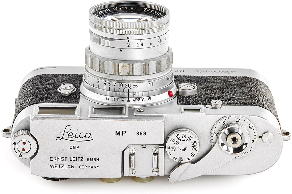 Leica MP chrome no.MP-368 ‘Tazio Secchiaroli’