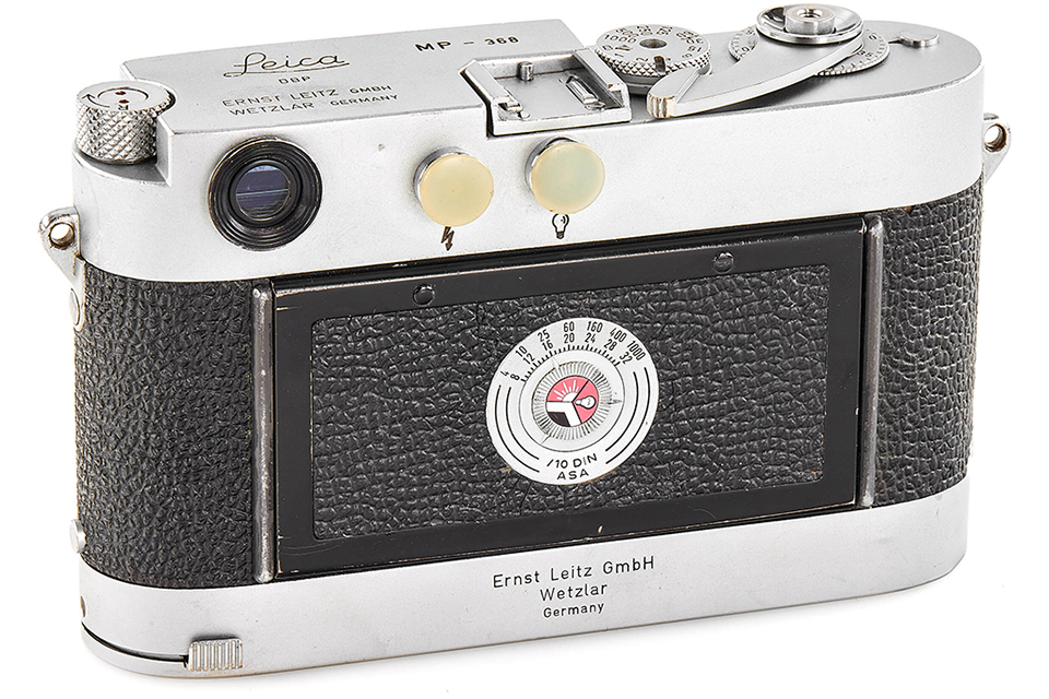 Leica MP chrome no.MP-368 ‘Tazio Secchiaroli’