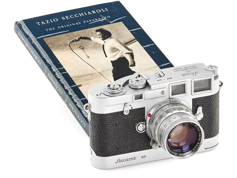 Leica MP chrome no.MP-368 ‘Tazio Secchiaroli’