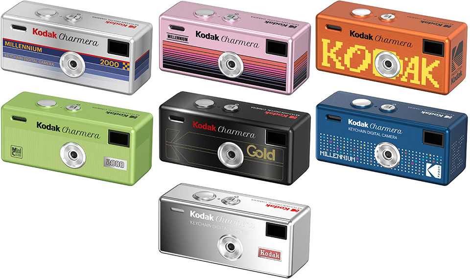 人気の極小デジカメ第2弾！ どれが出るかお楽しみ「KODAK CHARMERA