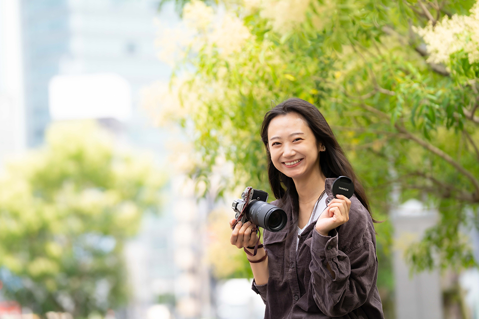 相沢菜々子×タムロン 17-70mm F/2.8 Di III-A VC RXD ニコンZマウント