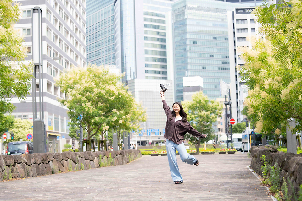 相沢菜々子×タムロン 17-70mm F/2.8 Di III-A VC RXD ニコンZマウント