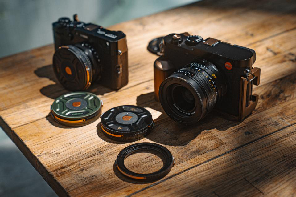 ライカQ3」「富士フイルム X100 VI」や小径レンズ用のマグネット