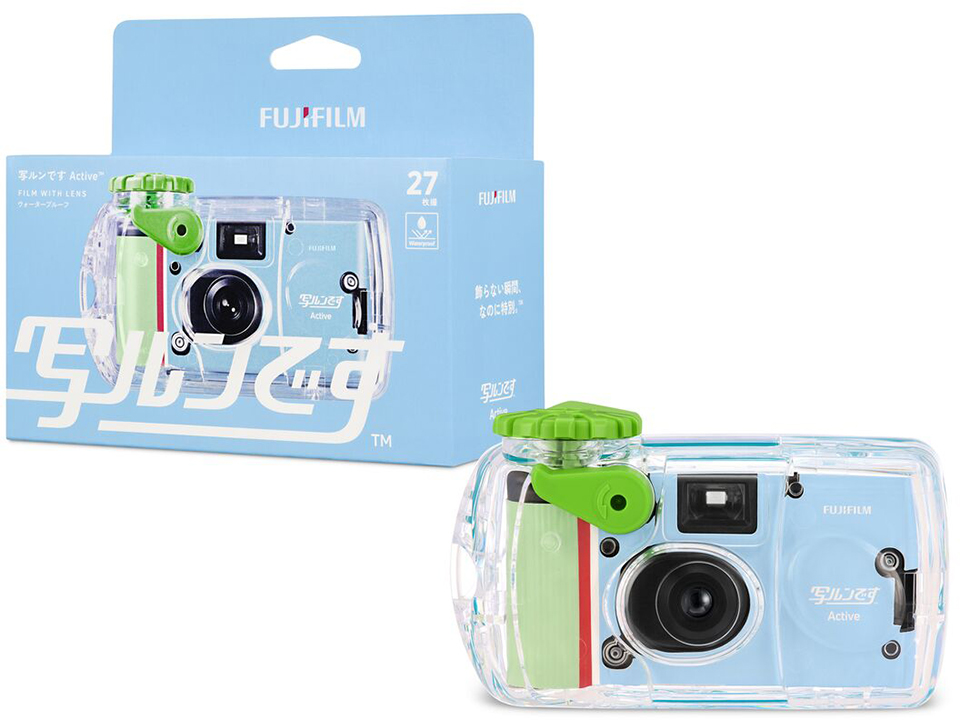 写ルンです」40周年記念！ 水深10m対応の防水モデル「写ルンです