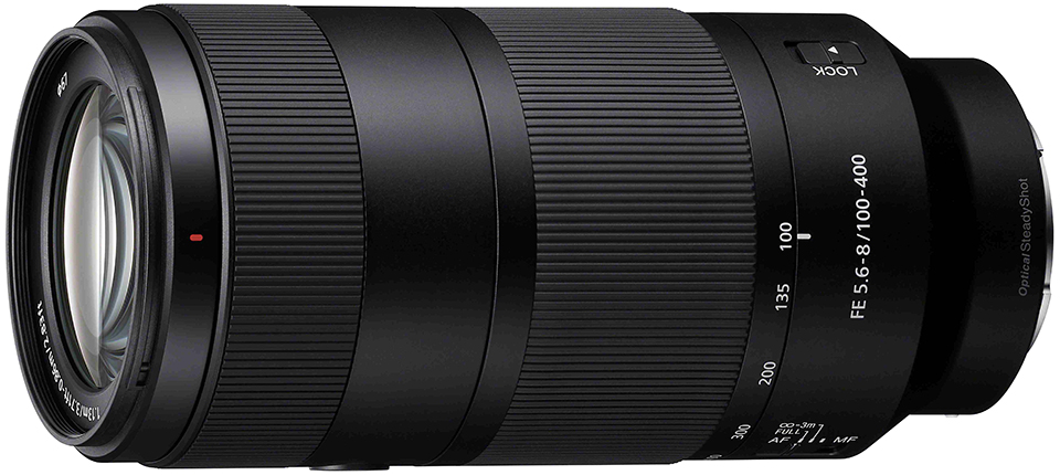 超軽量でコスパに優れた超望遠ズームレンズ「FE 100-400mm F5.6-8 OSS
