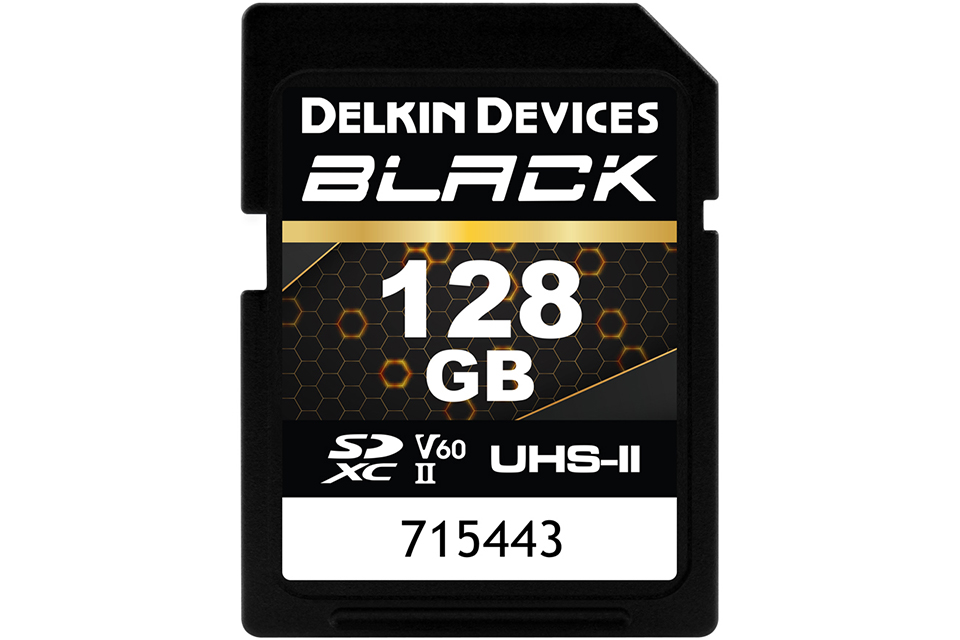BLACK SD UHS-II (V60) ラギッド 128GB