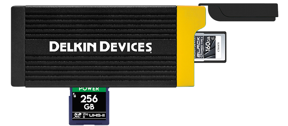 USB 3.2 CFexpress Type A & SD UHS-II デュアルスロット メモリーカードリーダー