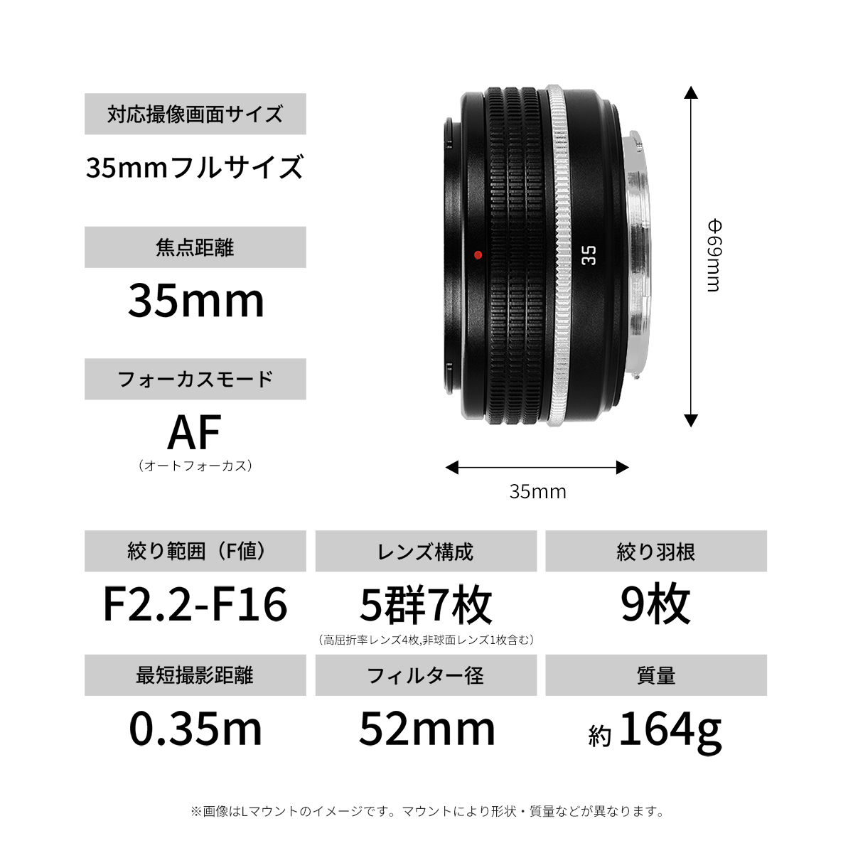 SG-image AF 35mm F2.2 Classic Edition
