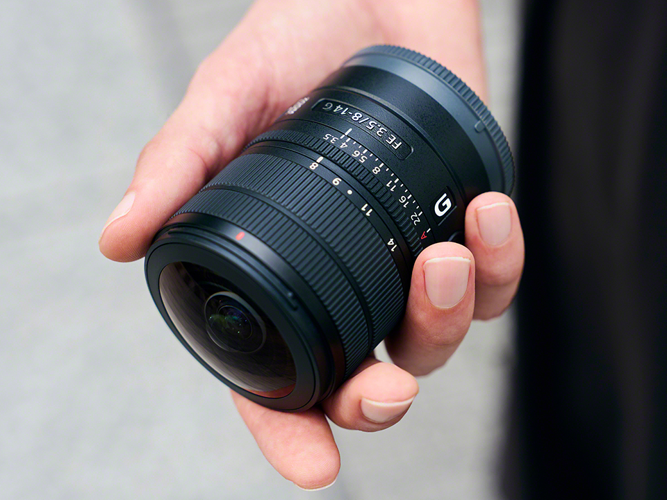 円形魚眼も対角線魚眼もこれ1本「FE 8-14mm F3.5 Fisheye G」ソニー初