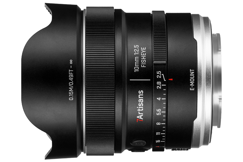 対角185°の魚眼AFレンズ「7Artisans MAX AF 10mm F2.5 Fisheye」フル