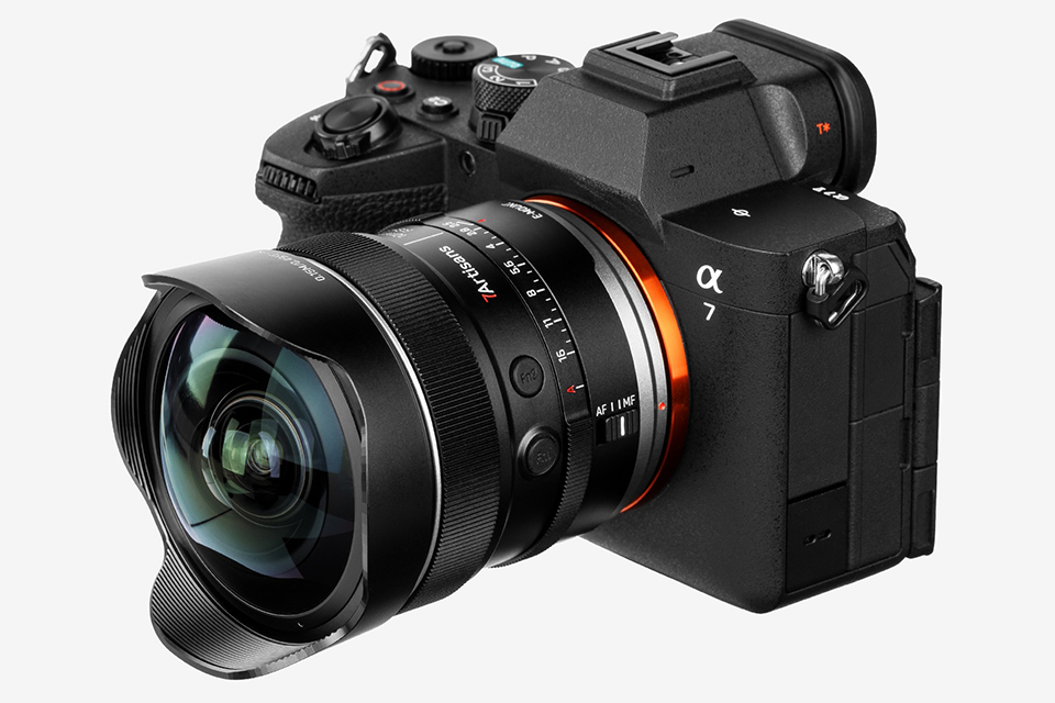 七工匠 7Artisans 10mm F2.5 MAX AF魚眼 ソニーFE・E 対角185°の魚眼AFレンズ「7Artisans MAX AF 10mm F2.5 Fisheye」フル