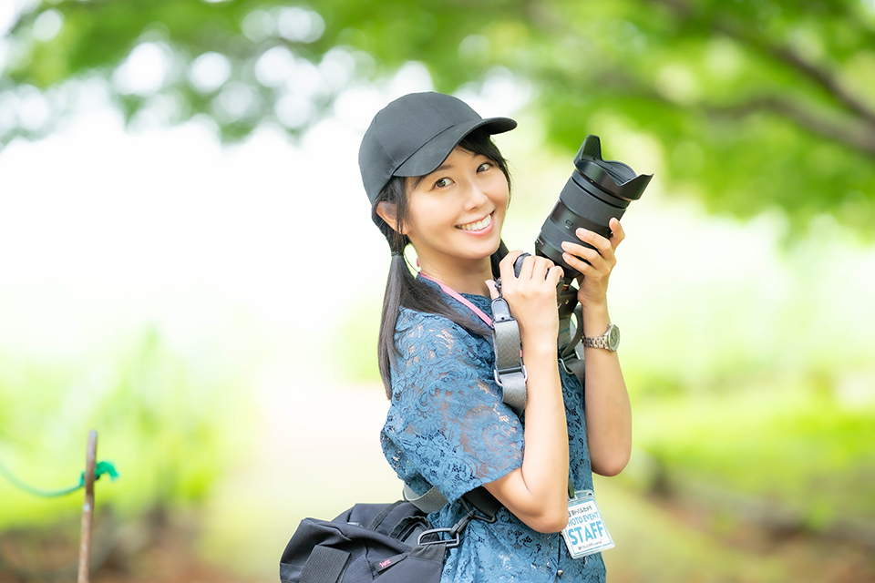 ヨドバシカメラ昭和記念公園モデル撮影会レポート