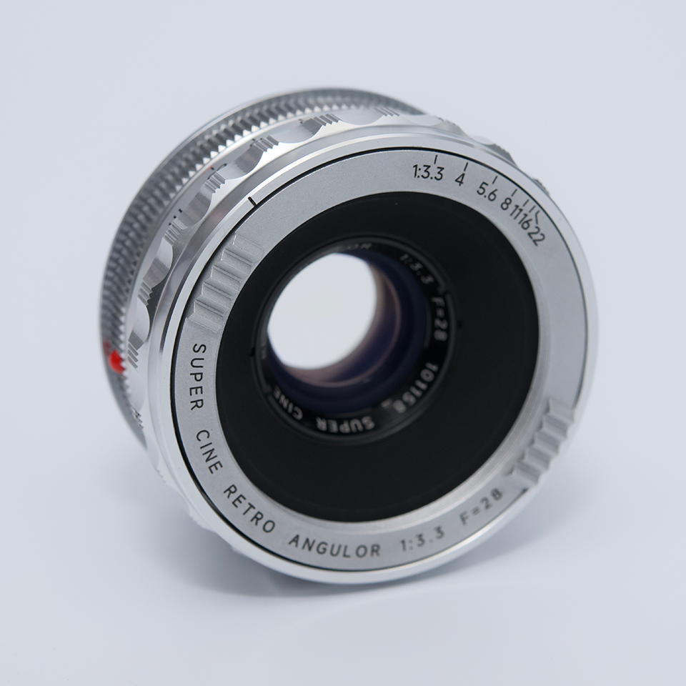 鏡頭環保師 SUPER CINE RETRO ANGULOR 28mm F3.3