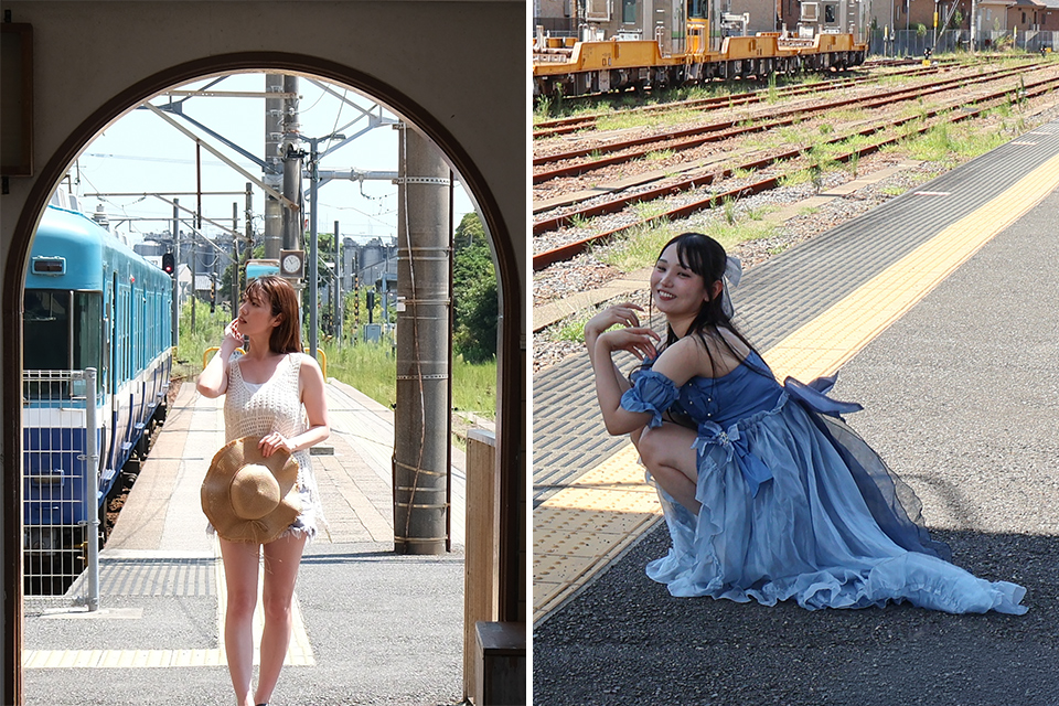 銚子電鉄ポートレート撮影セミナーレポート