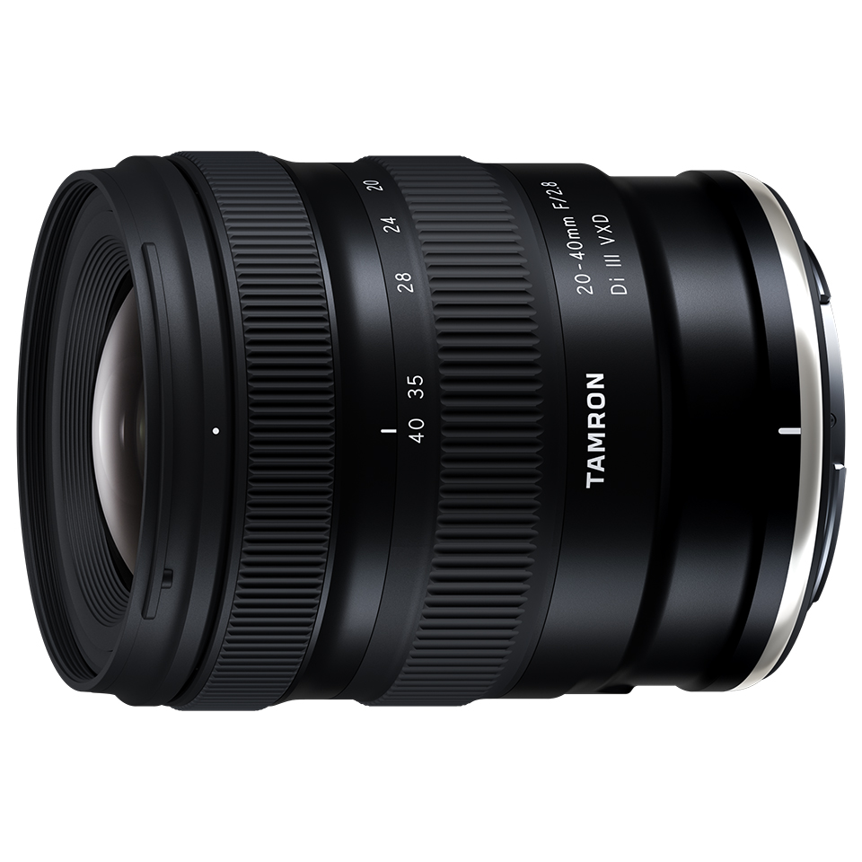 広角域重視”の標準ズームレンズ「タムロン 20-40mm F/2.8 Di III VXD