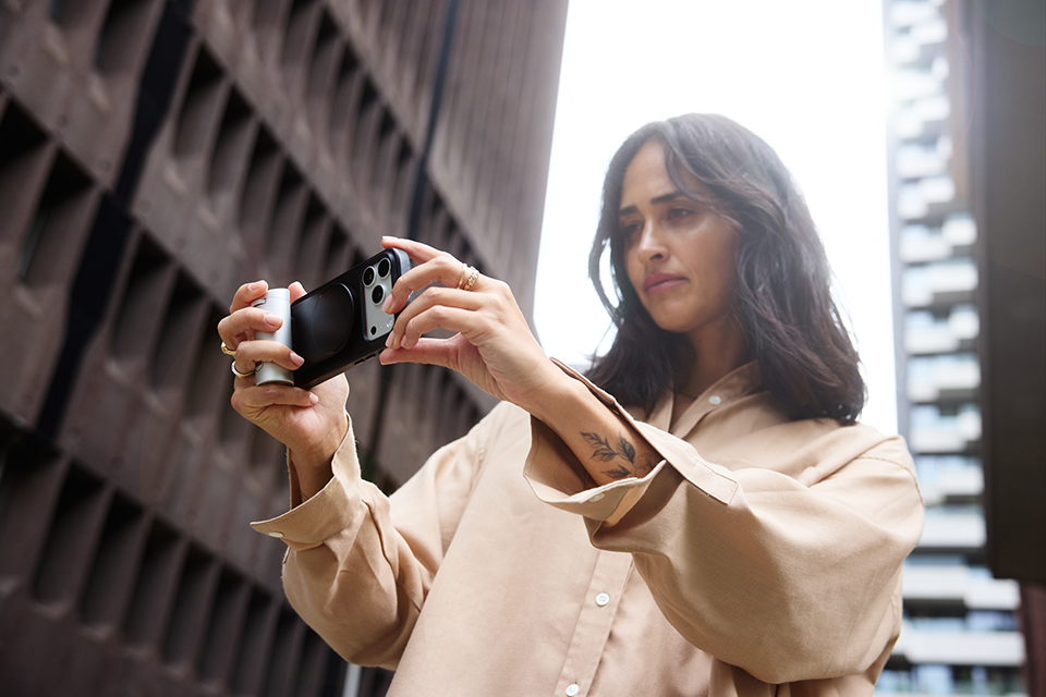 Leica LUX ケース ＋ Leica LUX グリップ シルバー