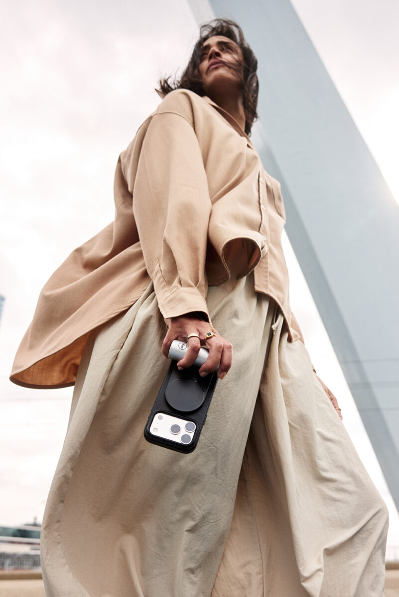 Leica LUX ケース ＋ Leica LUX グリップ シルバー