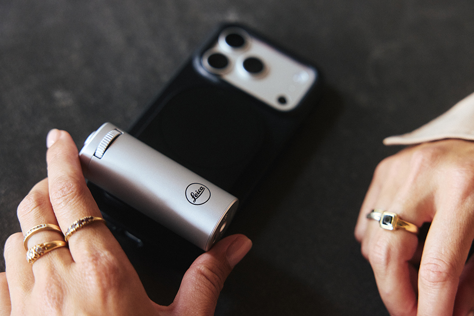 Leica LUX ケース ＋ Leica LUX グリップ シルバー