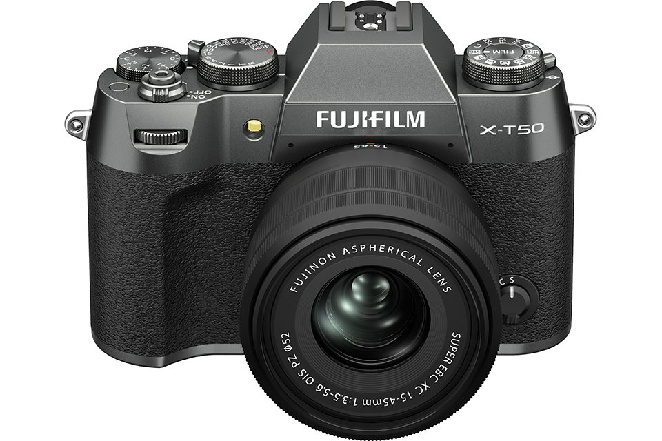 FUJIFILM X-T50 XC15-45mmレンズキット チャコールシルバー