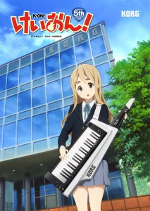 KORG RK-100S けいおん! スペシャル イラスト