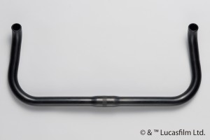 ↑ブルホーンハンドルはドロップハンドルとは違い、初心者でも乗りやすい
