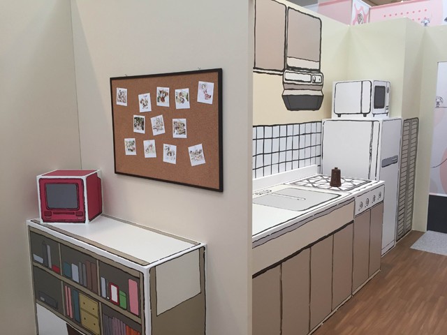 ↑キッチンやリビングなど、ゆのの部屋を細かく再現。その完成度は原作そのもの!