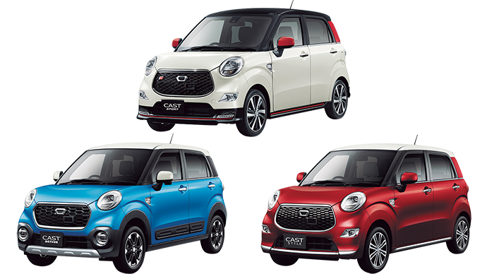 デザインも走りも三者三様。個性豊かなダイハツの軽SUV、発車！