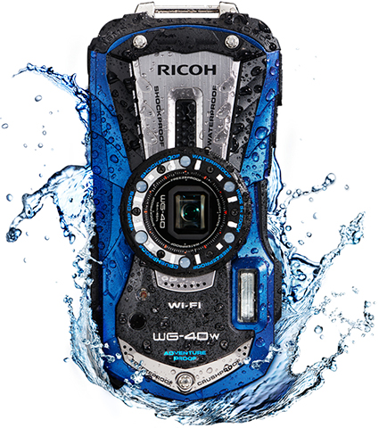 アウトドア派必見！ハードな状況を生き抜く最強のコンデジ「RICOH WG−40」が新登場