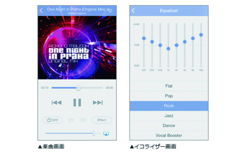 「X-CM35」専用のスマートフォンアプリ「Pioneer Wireless Streaming」