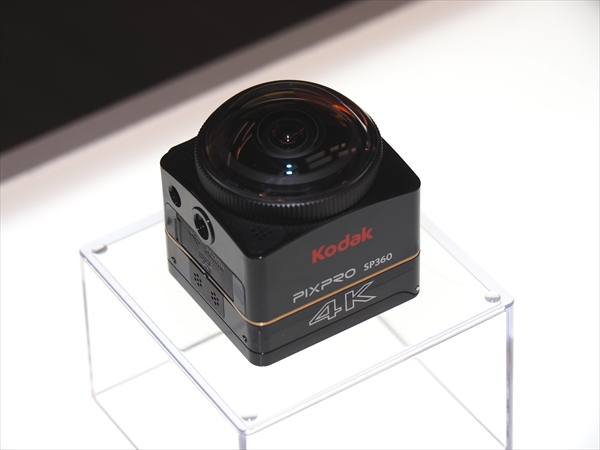 コダック「PIXPRO SP360 4K」が360度アクションカムの常識を打破！ 4K相当動画が撮れるし、“本当に”360度撮れるようになった