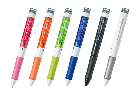 フリクションボールに続き、文字修正ができる1本2役の便利ペンが登場