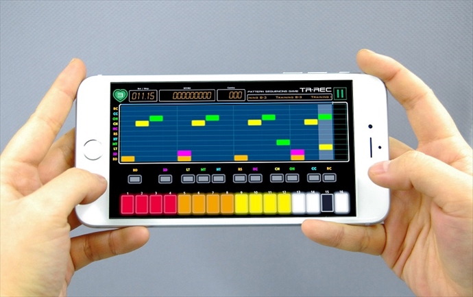 伝説の名機「TR-808」を再現！ローランド初のスマホ用リズムゲームが超アツい！