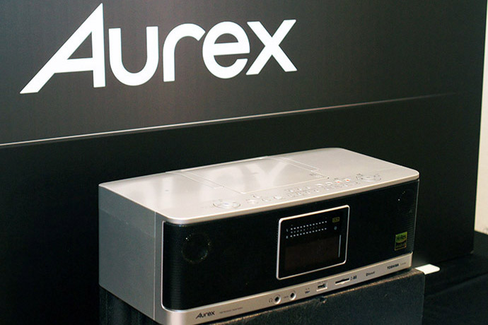 Technicsに続け！ 東芝からオーディオブランド“Aurex”が25年ぶりに復活！【ハイレゾ対応CDラジオ】