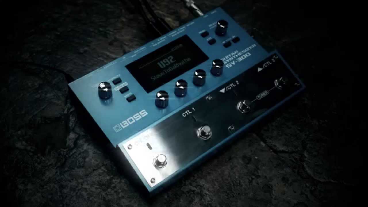 手持ちのギターがシンセサイザーに！  常識破りのBOSS GUITAR SYNTHSIZER「SY-300」