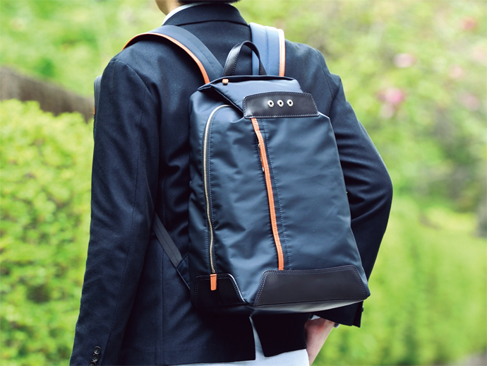 【別注品】ビジネスマンの1日をフルサポート！ 収納力、耐久性、撥水性に優れたキレイめリュック