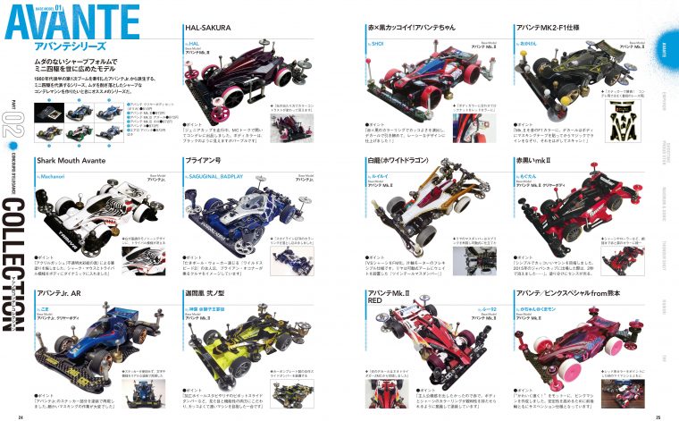 ↑ベースモデルで一番人気は、アバンテシリーズ。アバンテJr.から、最新エアロ アバンテまで、コンデレマシンが目白押し!