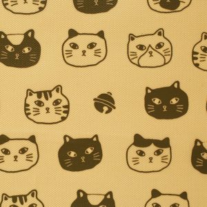 ↑財布の内側には猫のプリントが