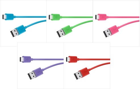 【ニュース】カラフルカラーで人と差を付けろ！ ベルキンの「MIXIT↑」に「USB Type-C to A」ケーブルが登場