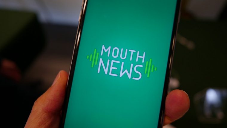 ↑「MOUTH NEWS」のトップ画面