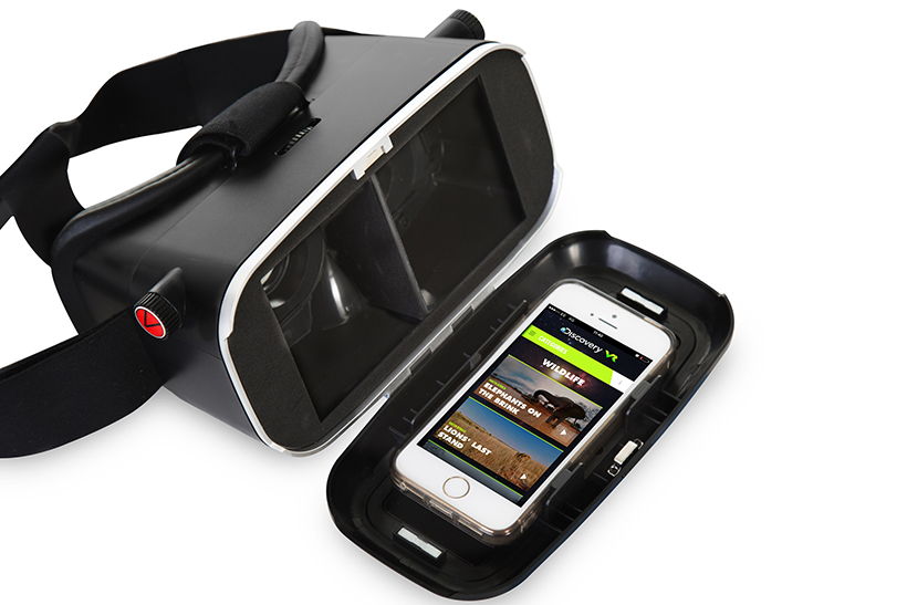 iPhoneで360度のバーチャル映像体験！　約1万円のお手軽VRヘッドセット「STEALTH VR」