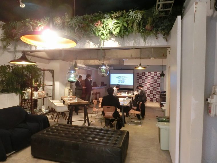 ↑発表会の会場。