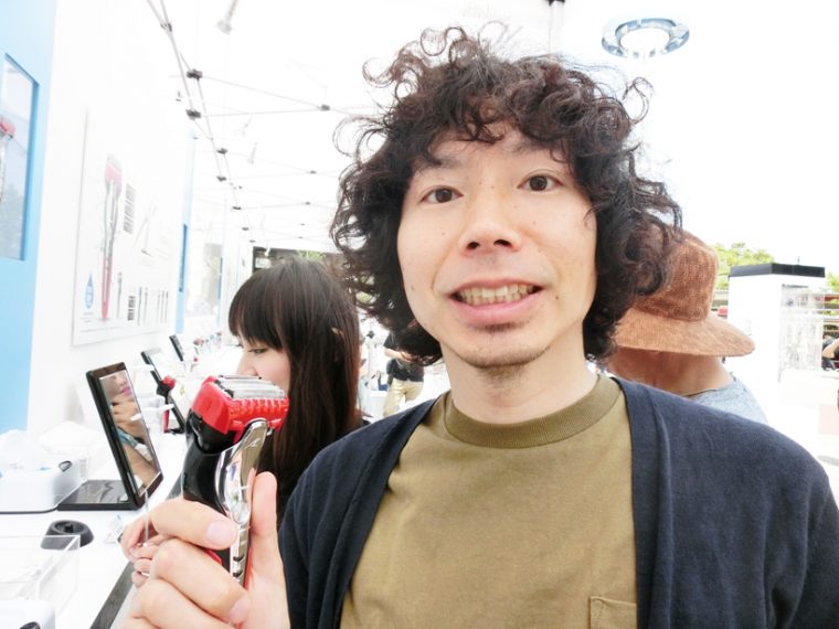 ↑キレイに剃れました! 以前とは比べものにならない清潔感!