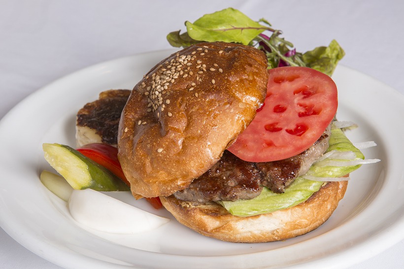 ↑ハンバーガー(980円)