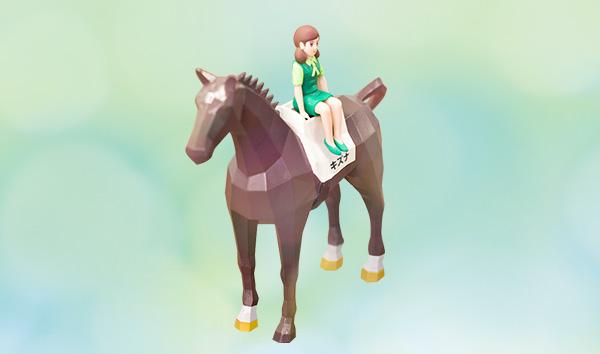 ダービー馬の騎手がなぜ「フチ子」!?　映画「貞子 vs 伽椰子」から最恐ジョッキーも参戦！