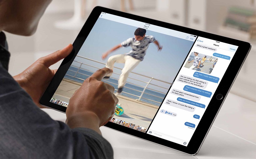 ↑iPadも「画面分割」が可能