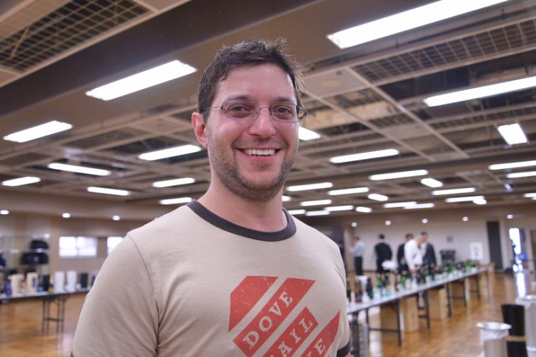 ↑米国・マサチューセッツ州のDovetail Sakeから。共同オーナーのDaniel Kruppさん