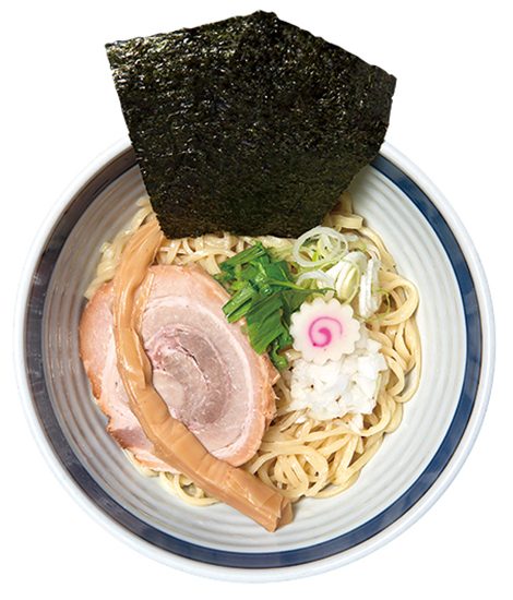 ↑つけそば(880円)。同店自慢の豚骨魚介スープの味がダイレクトに感じられる。三種のチーズまぜそば同様、オーダーできるのは14~22時までの間だけ
