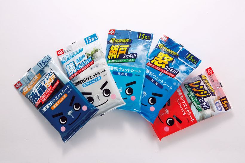 手袋からスリッパまで! なんでもありの「激落ちくん」ファミリーをシュシュッと紹介【ワイパー＆クロス・フィルター編】