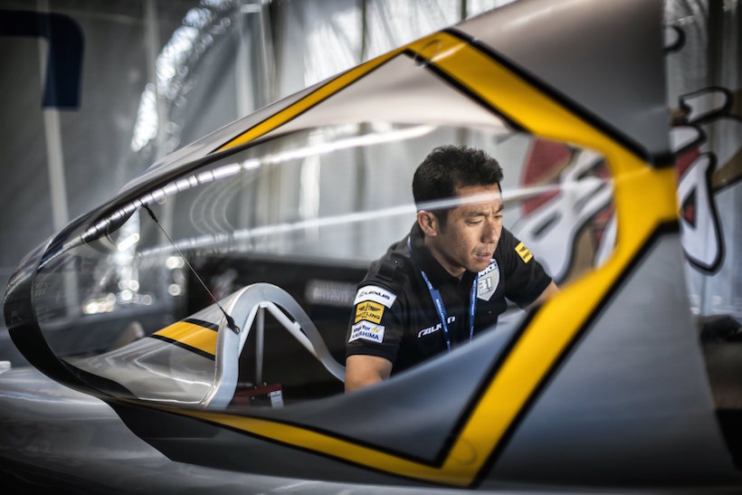 ↑日本人パイロットの室屋義秀選手(C)Predrag Vuckovic/Red Bull Content Pool